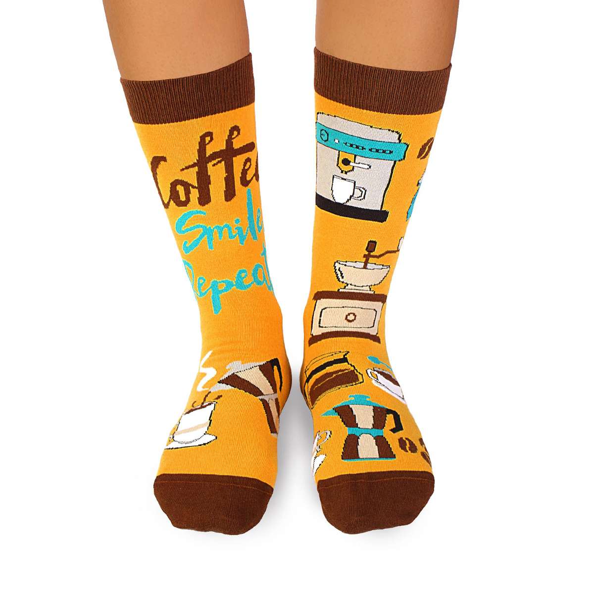Arty Socks Kafa Zute