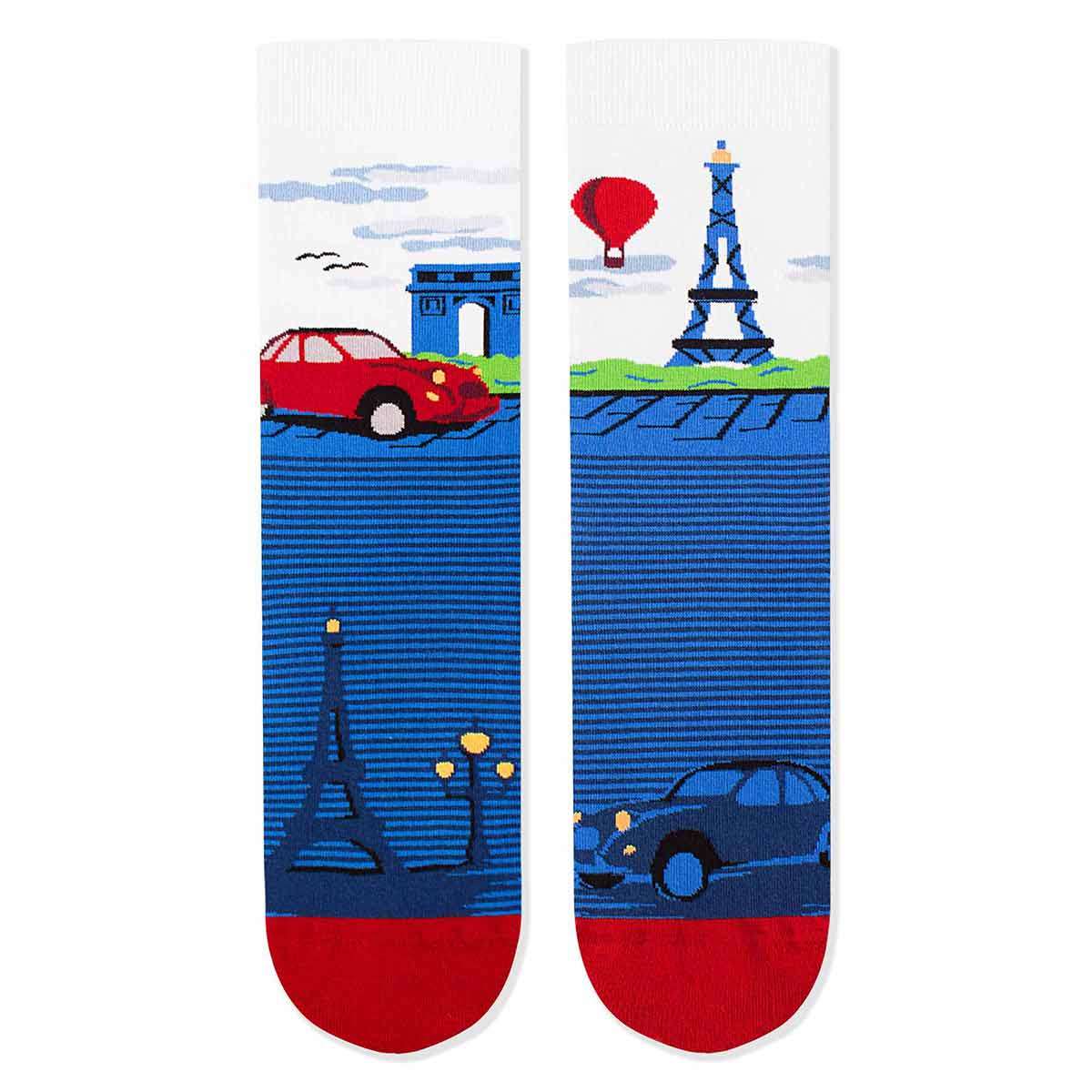 Arty Socks Paris Plave