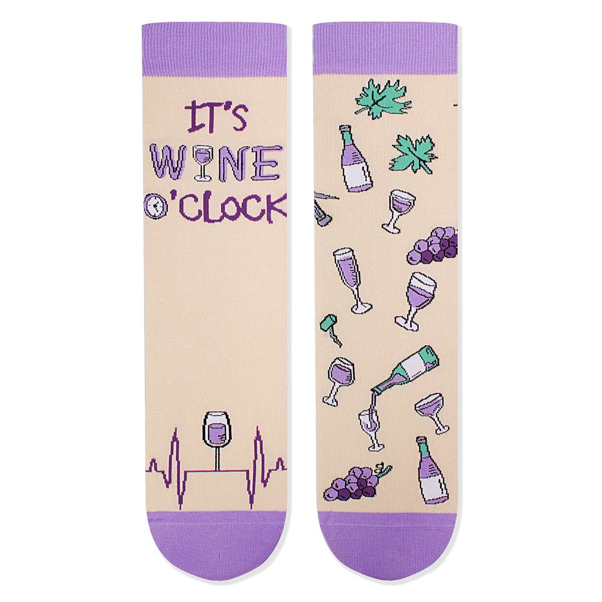 Arty Socks Vino Ljubičasta