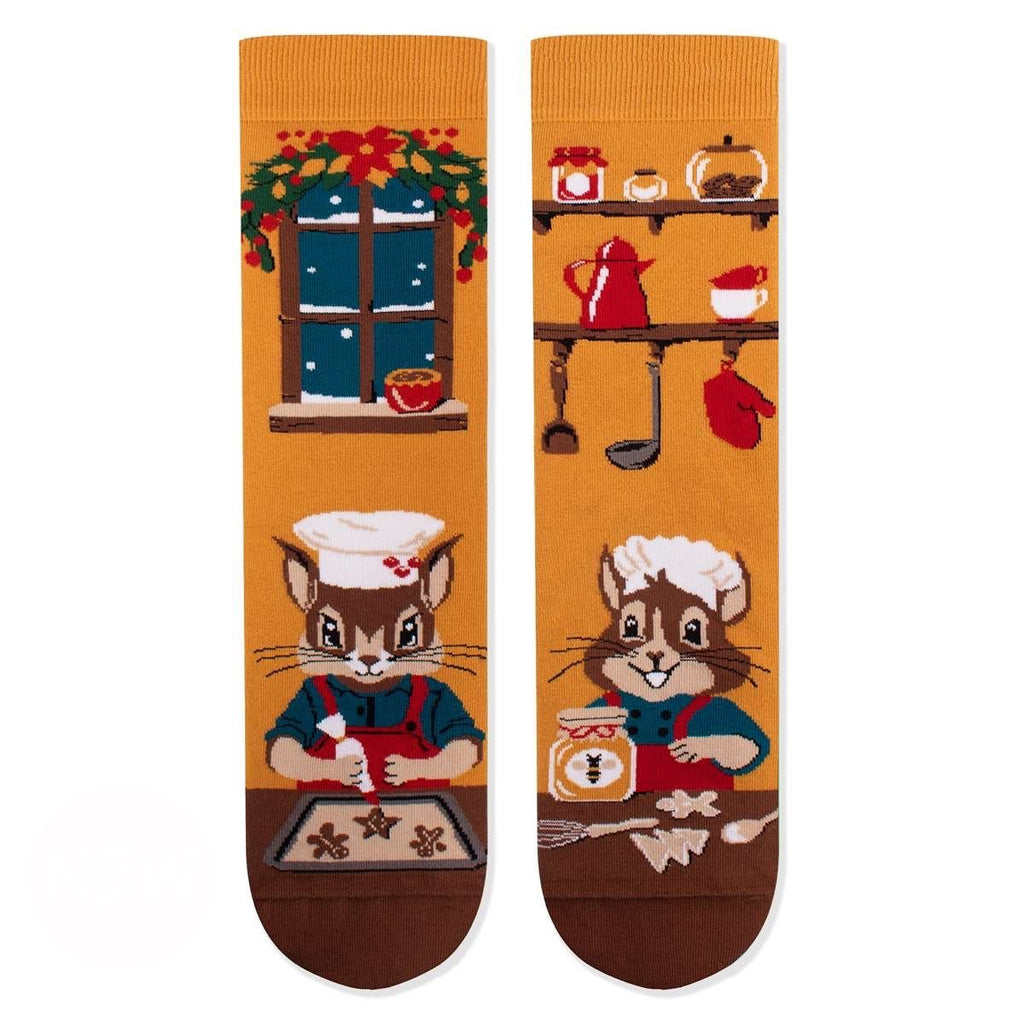 NG Arty Socks Božićna Bajka Veverica