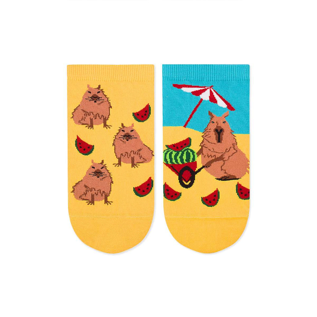 Nazuvice Arty Socks Kapibara Žute