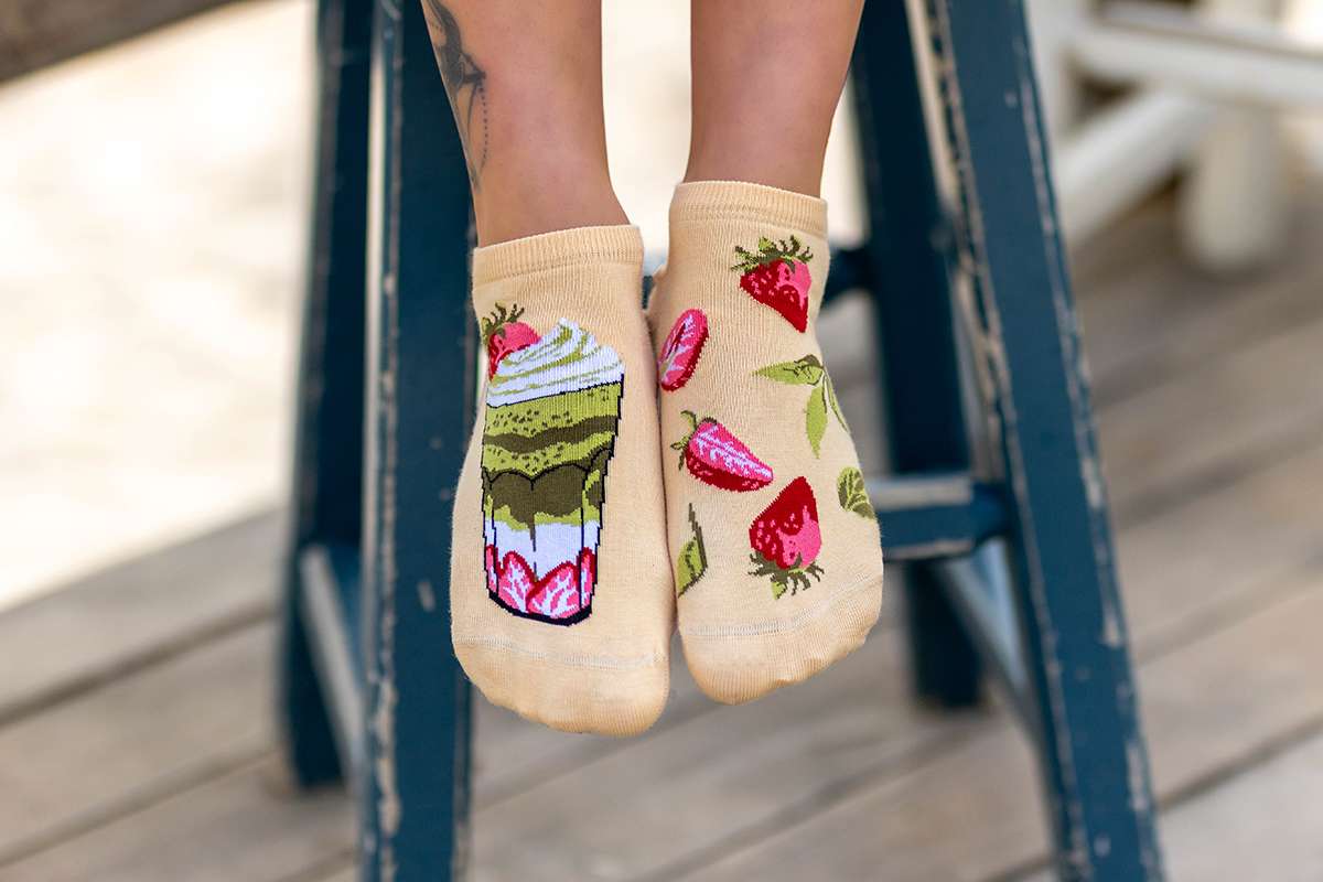 Nazuvice Arty Socks Matcha