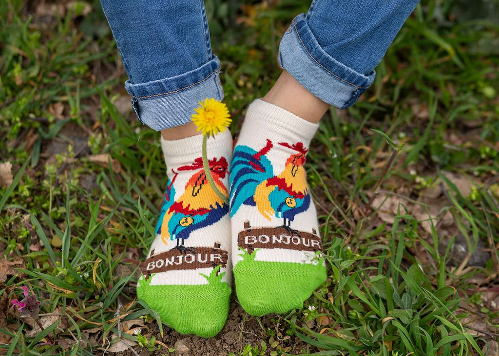 Nazuvice Arty Socks Petao Zelene