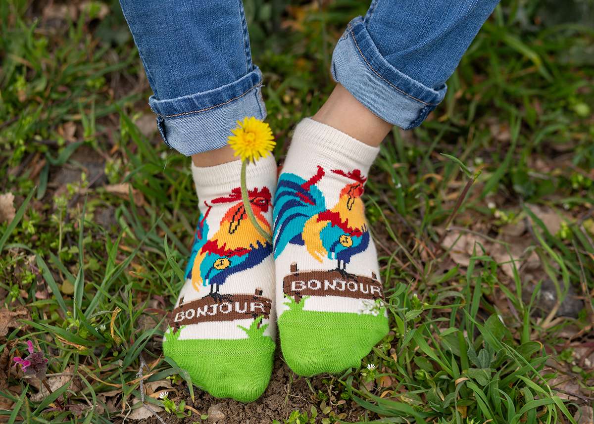 Nazuvice Arty Socks Petao Zelene