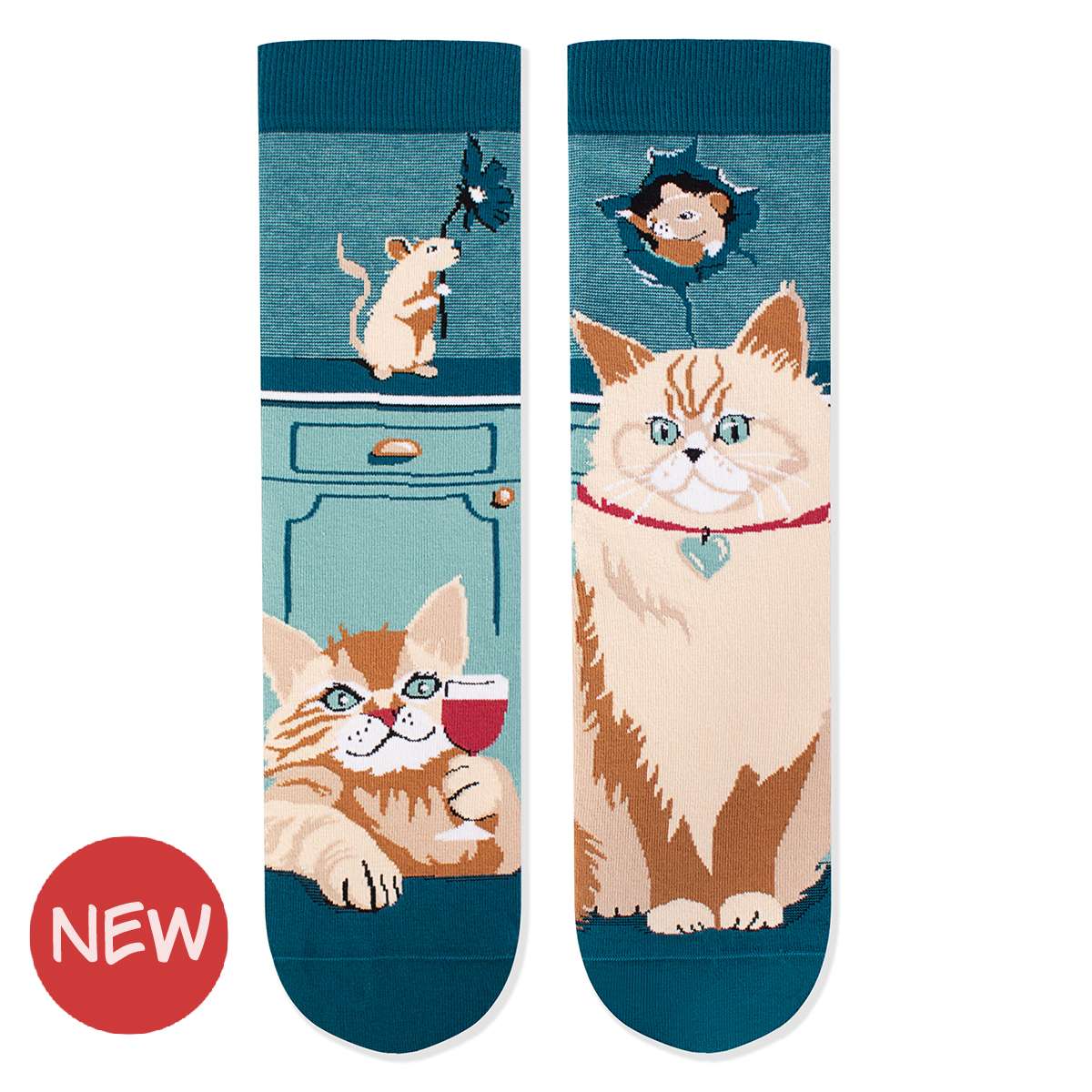 Arty Socks Mačka  Miš