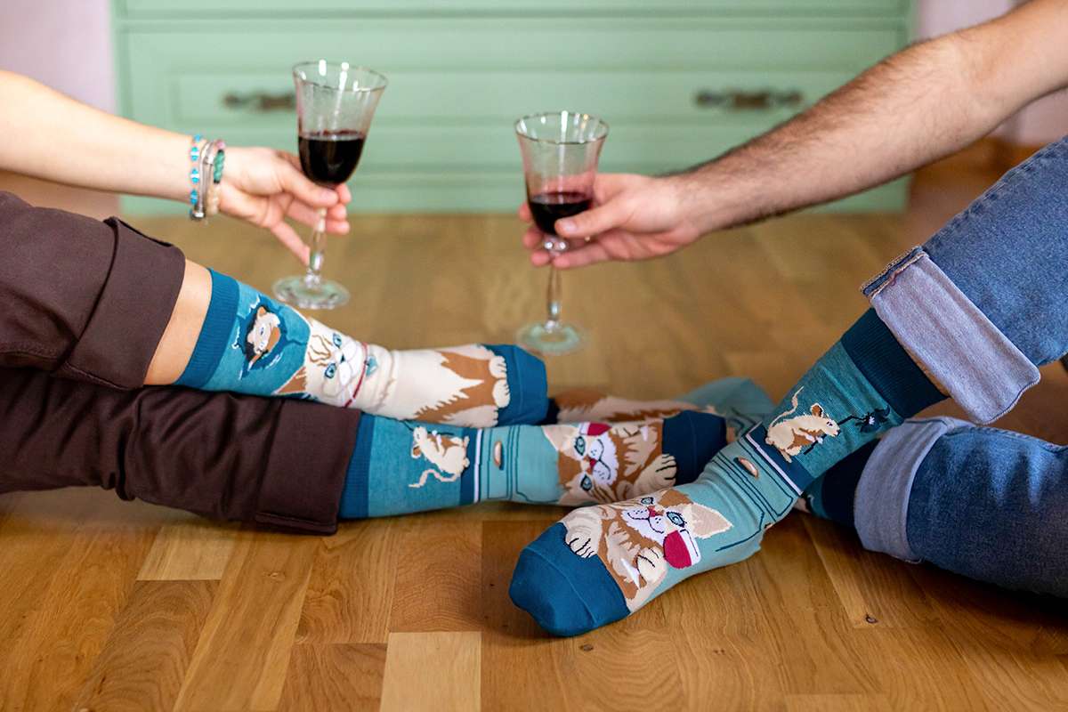 Arty Socks Mačka  Miš