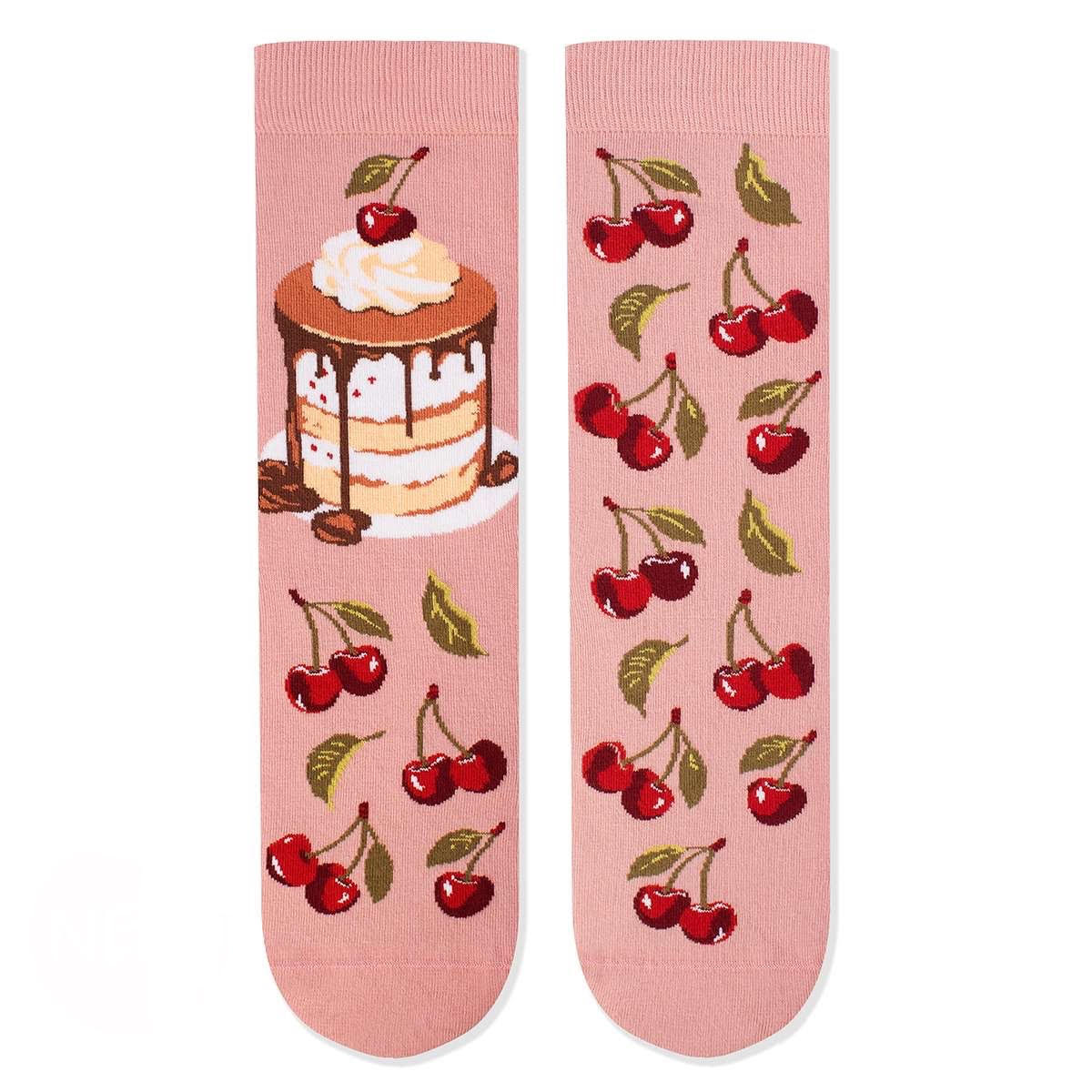 Arty Socks sa Trešnjama Roze