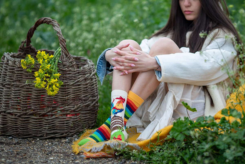 Arty Socks Petao Zelene