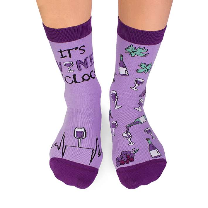 Arty Socks Vino Ljubičaste