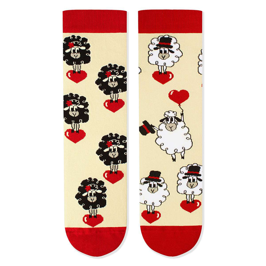 Arty Socks Zaljubljena Ovca Ekru
