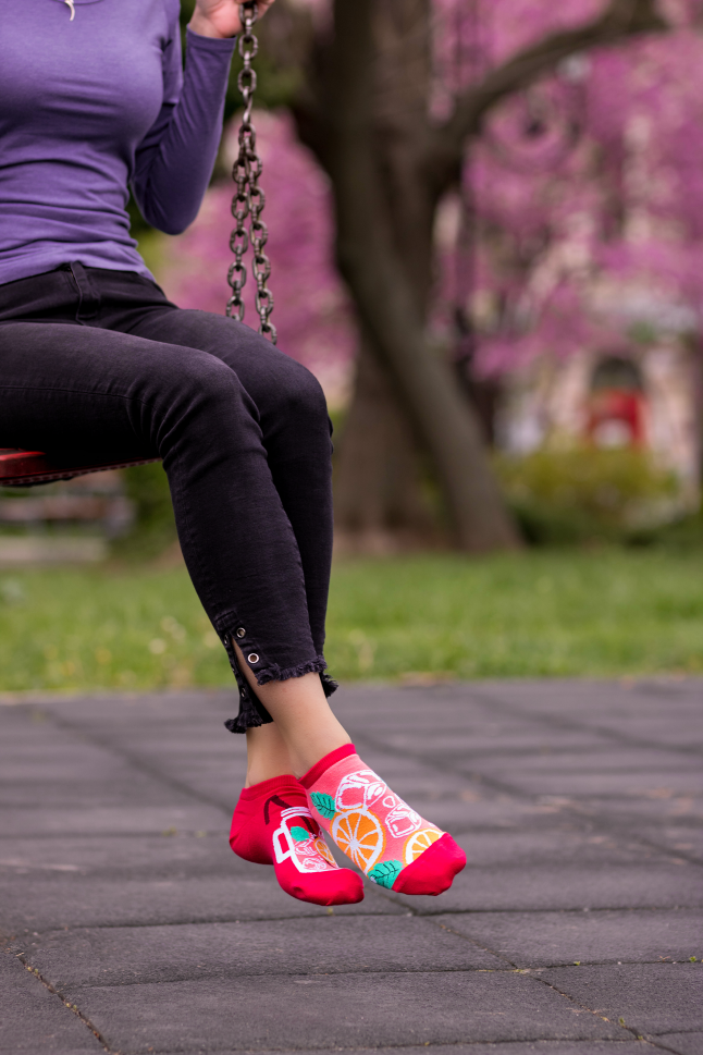 Nazuvice Arty Socks Koktel Roze