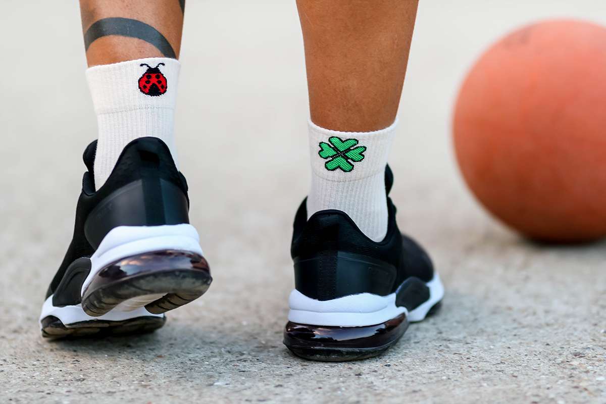 Active Day Pamučne Čarape Detelina i Bubamara - Bež