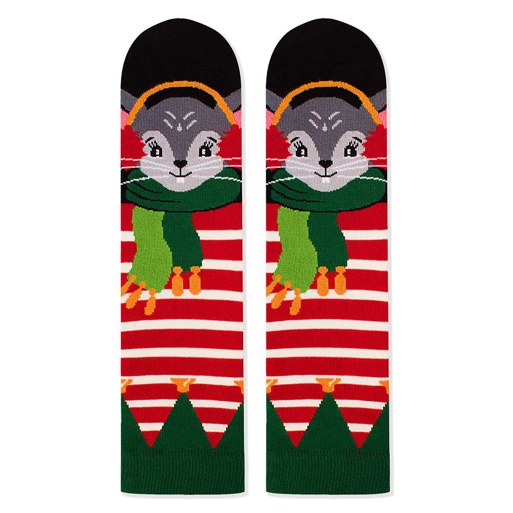 Comfort Feet Božićne Čarape Miš