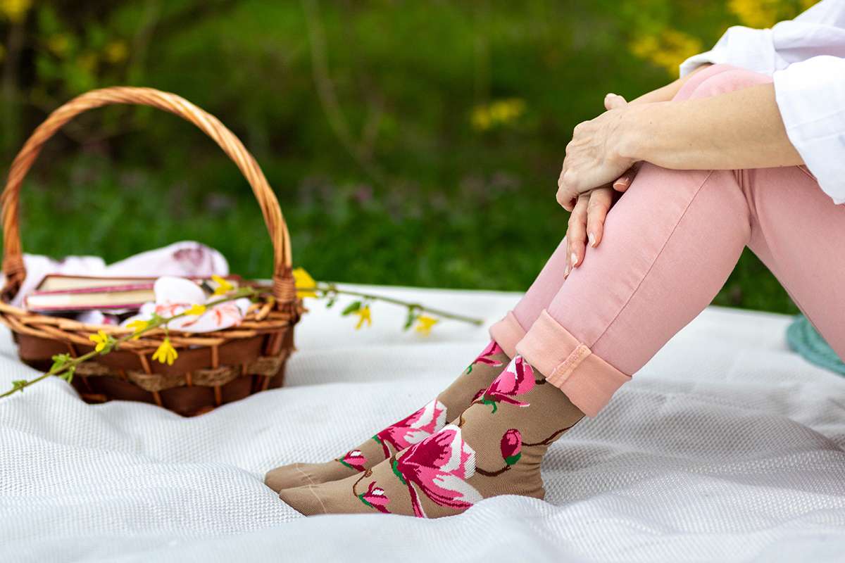 Čarape Od Finog Bambusa Magnolija
