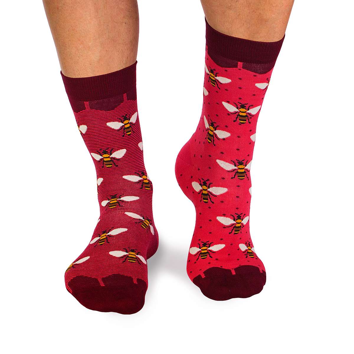 Čarape od Finog  Bambusa Pčele Koral