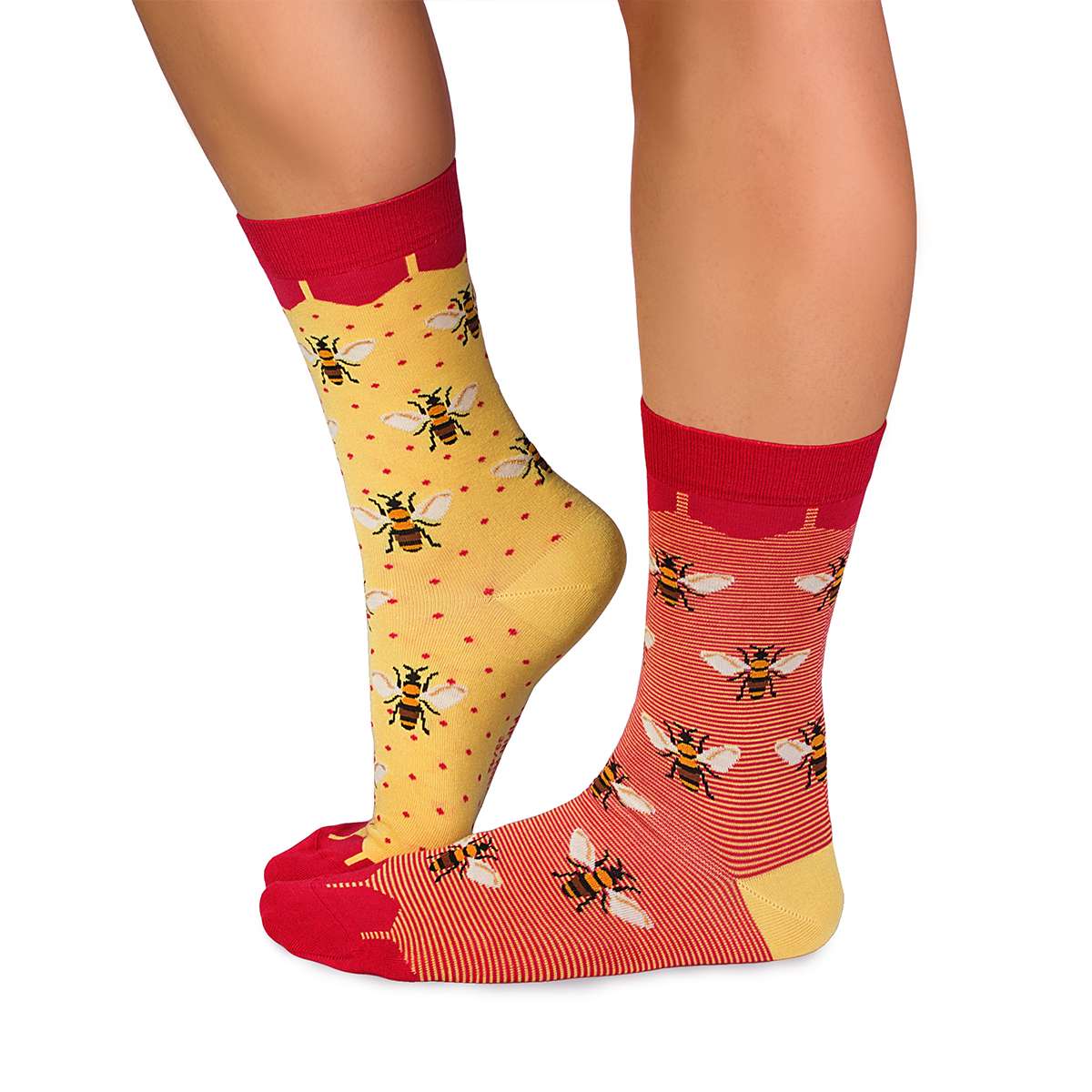 Čarape od Finog Bambusa Pčele Žute