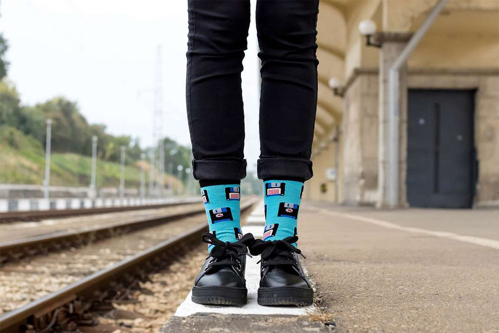 Pamučne Čarape Retro Flopi