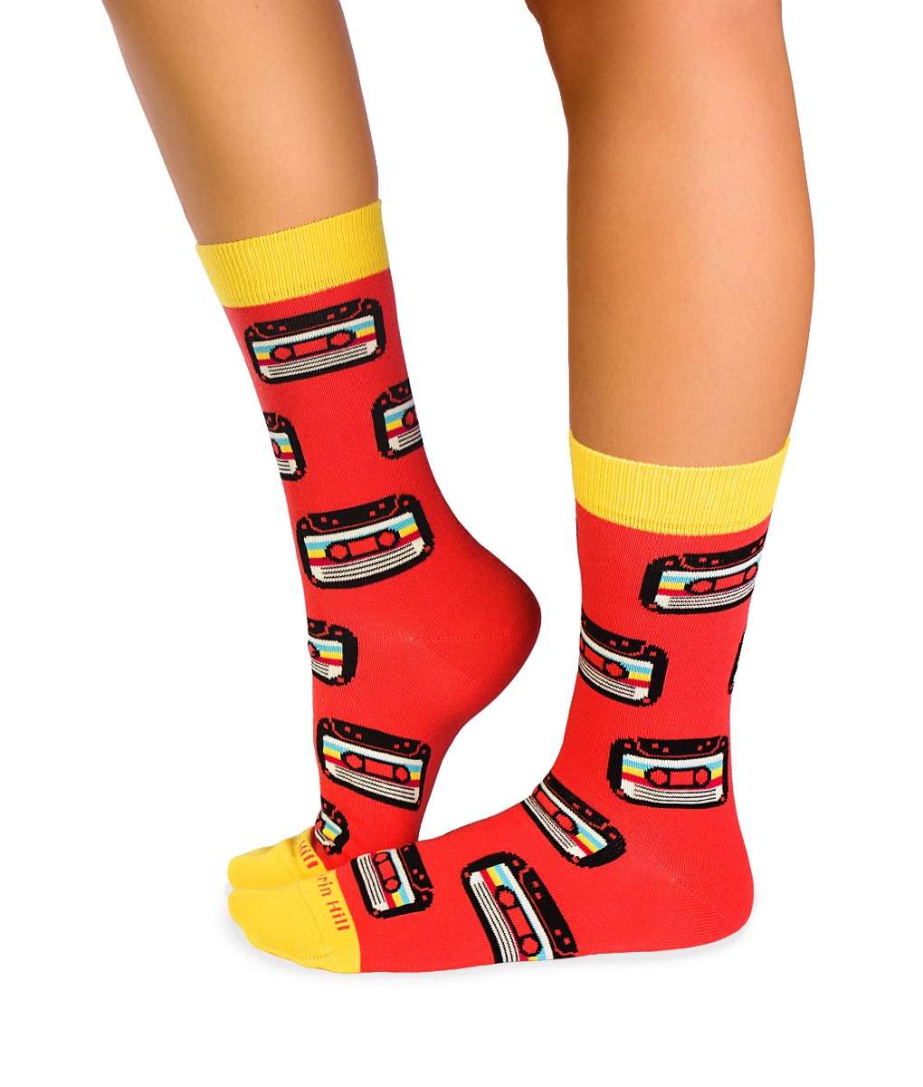 Pamučne Čarape Retro Kasete