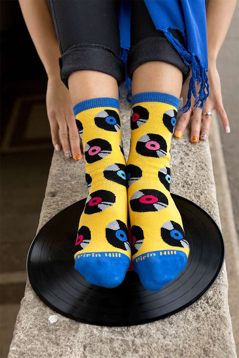 Pamučne Čarape Retro Poloče