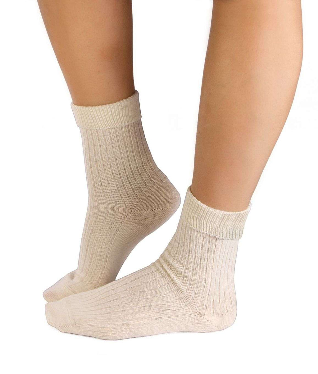 Merino Warm Čarape Ekru