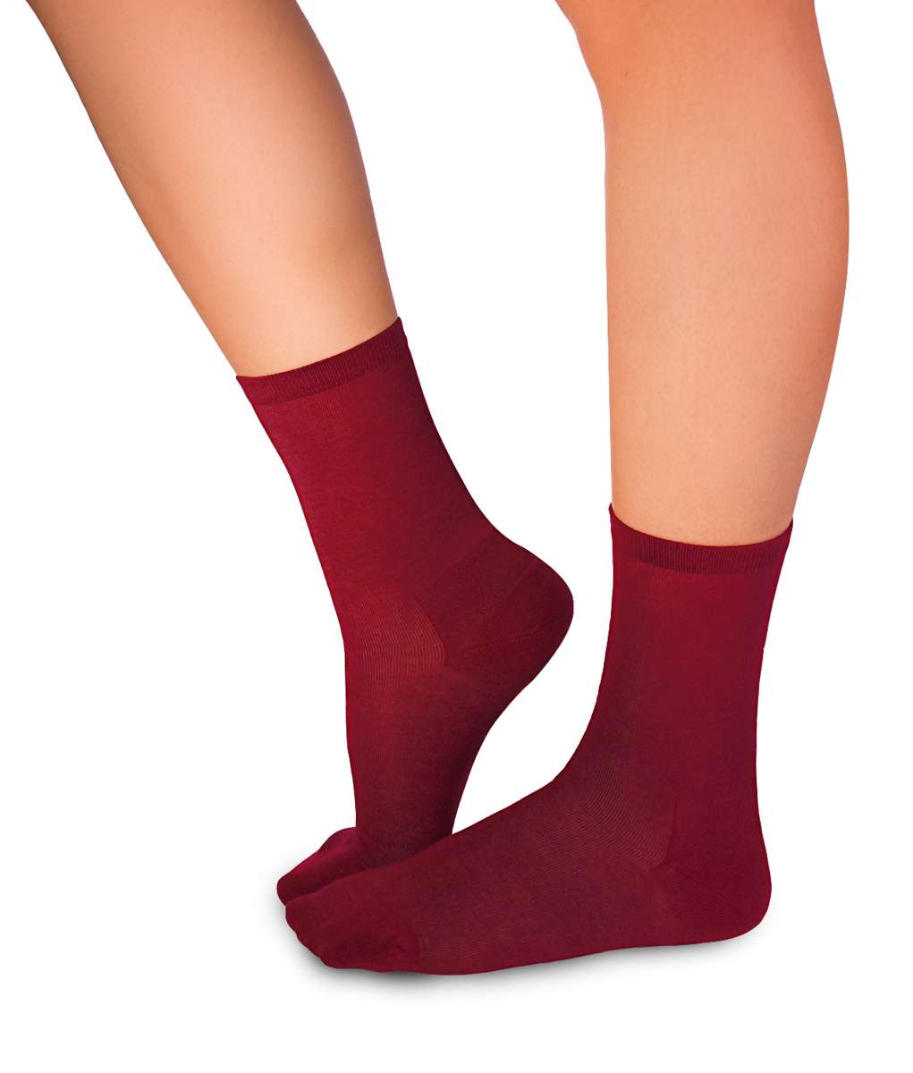 Čarape od Finog Bambusa Bordo