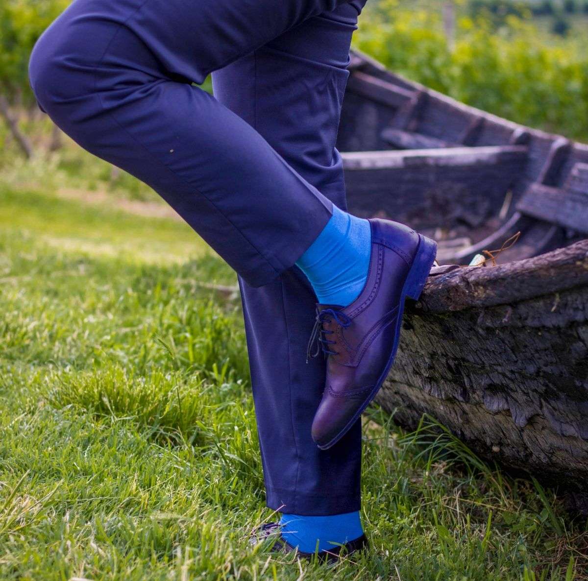 Čarape od Finog Bambusa Plave