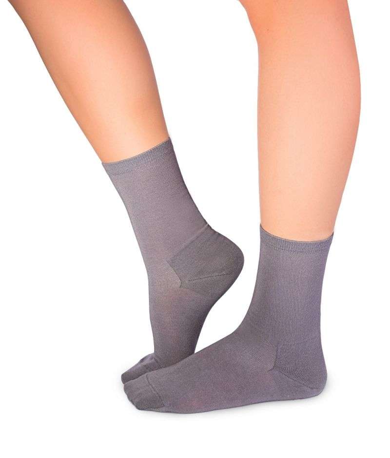 Čarape od Finog Bambusa Sive