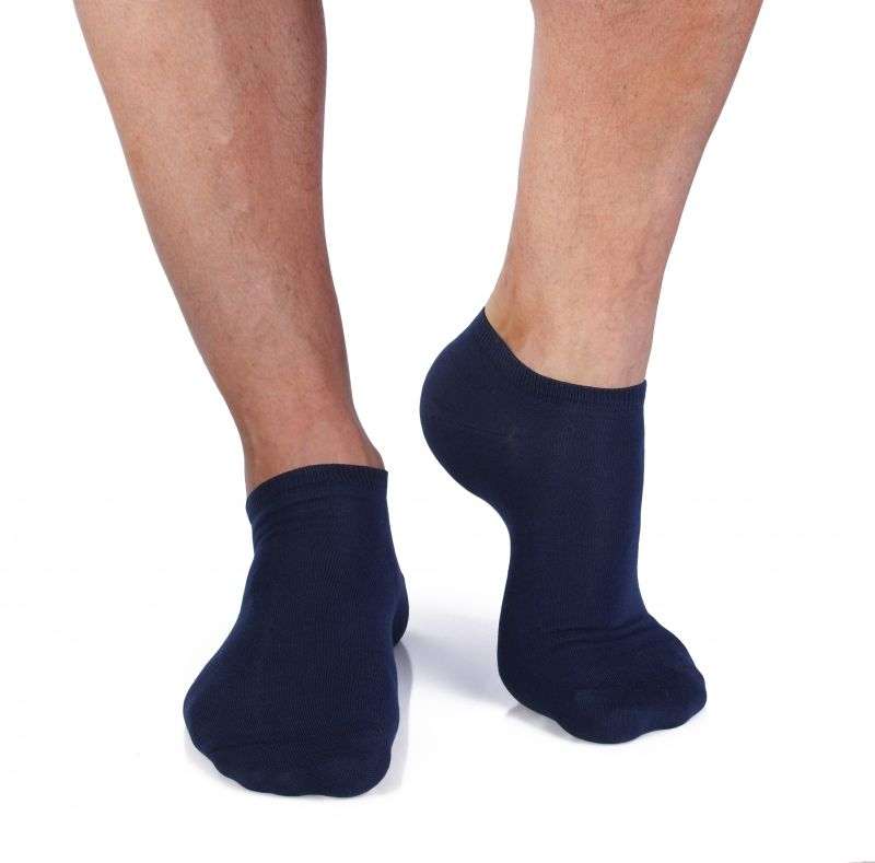 Nazuvice od Finog Bambusa Tamno Plave