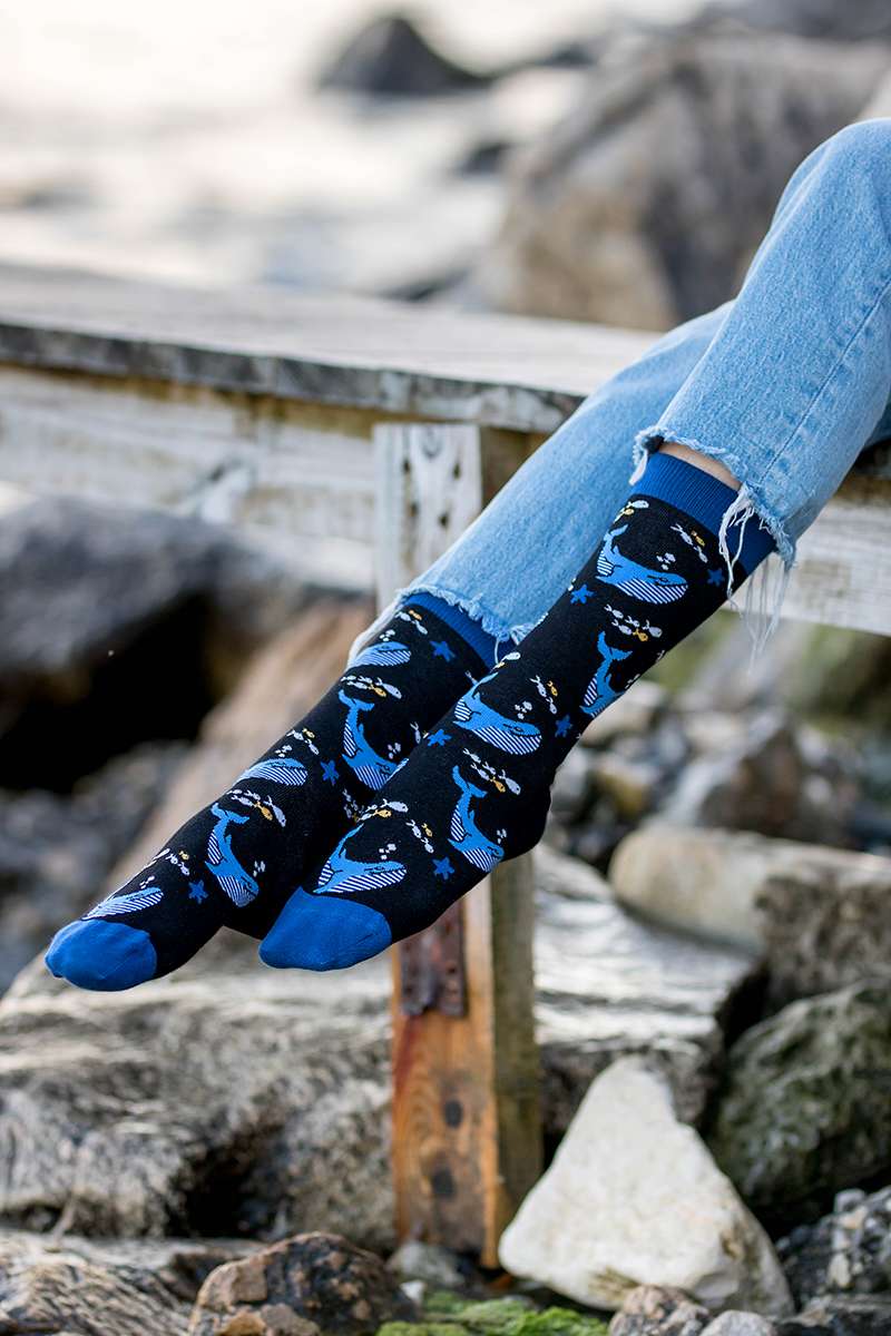 Fine Cotton Čarape Kit Crne