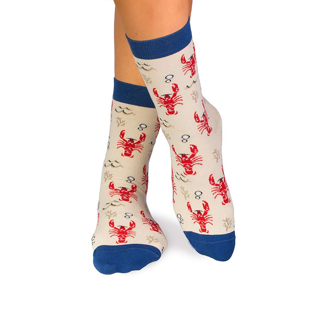 Fine Cotton Čarape Jastog Ekru