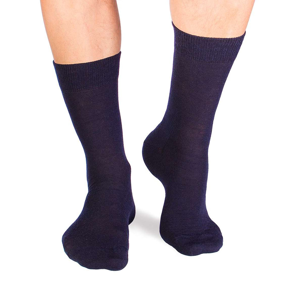 Fine Merino Čarape Teget