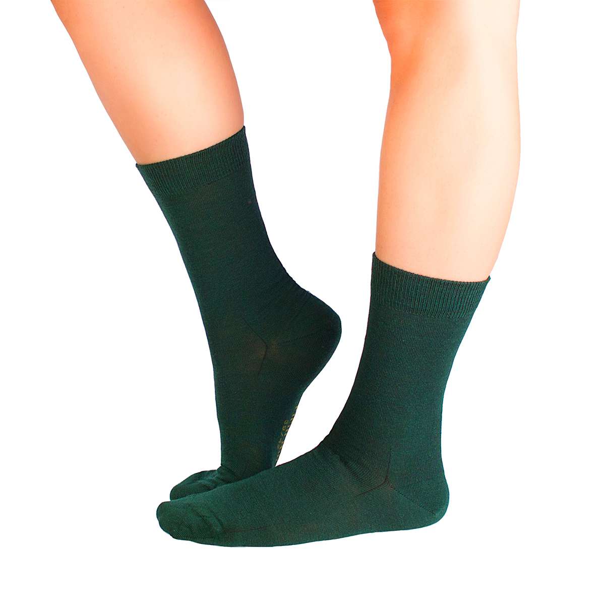 Fine Merino Čarape Zelene