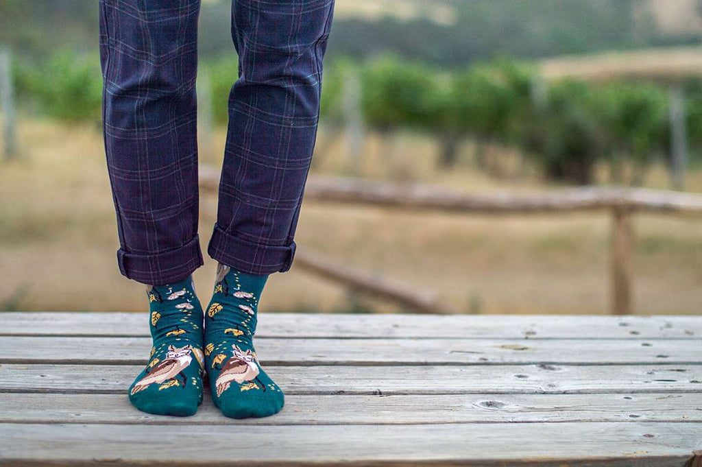 Pamučne Čarape Sova