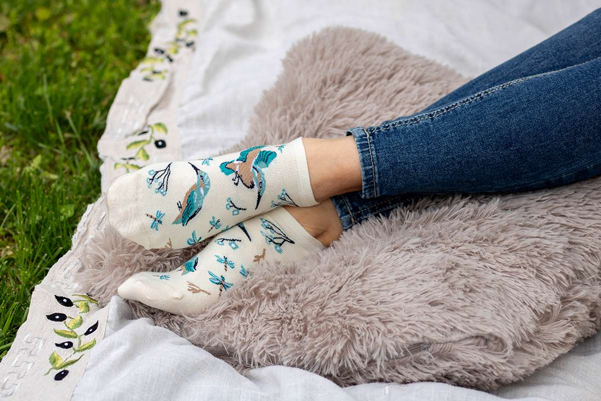 Nazuvice od Finog Bambusa Ptice Ekru