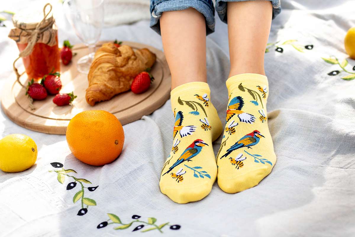 Nazuvice od Finog Bambusa Ptice Svetložute