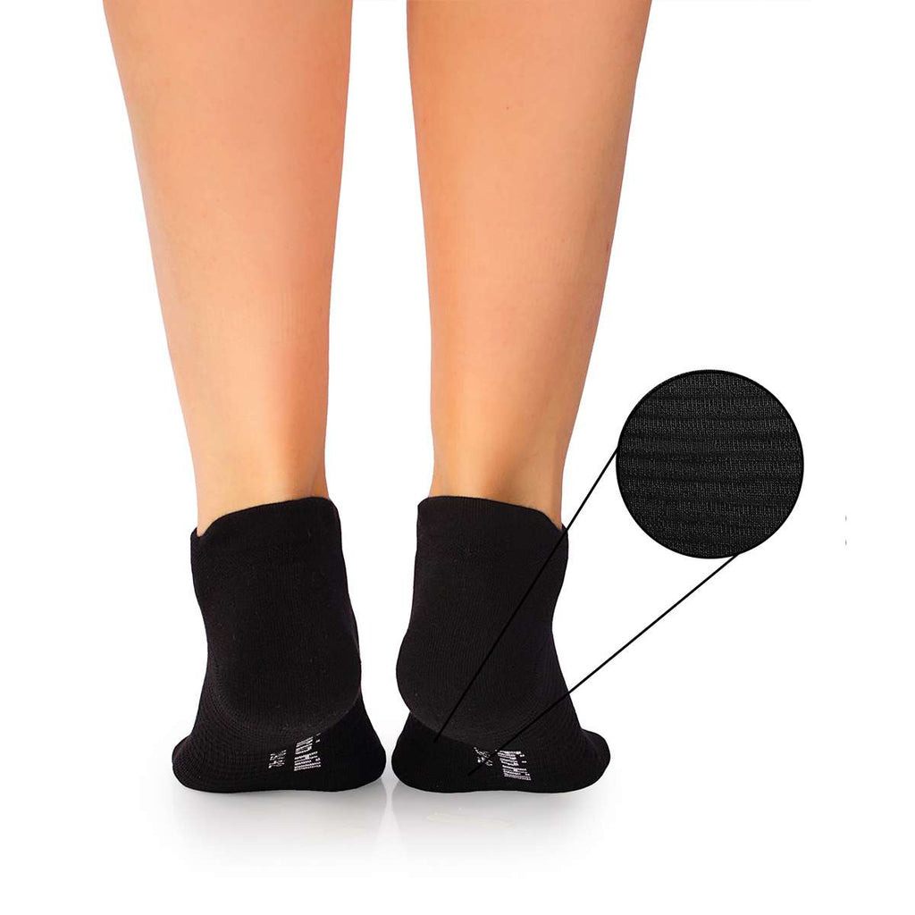 Active Day Pamučne Nazuvice Anđeo i Đavo - Crne