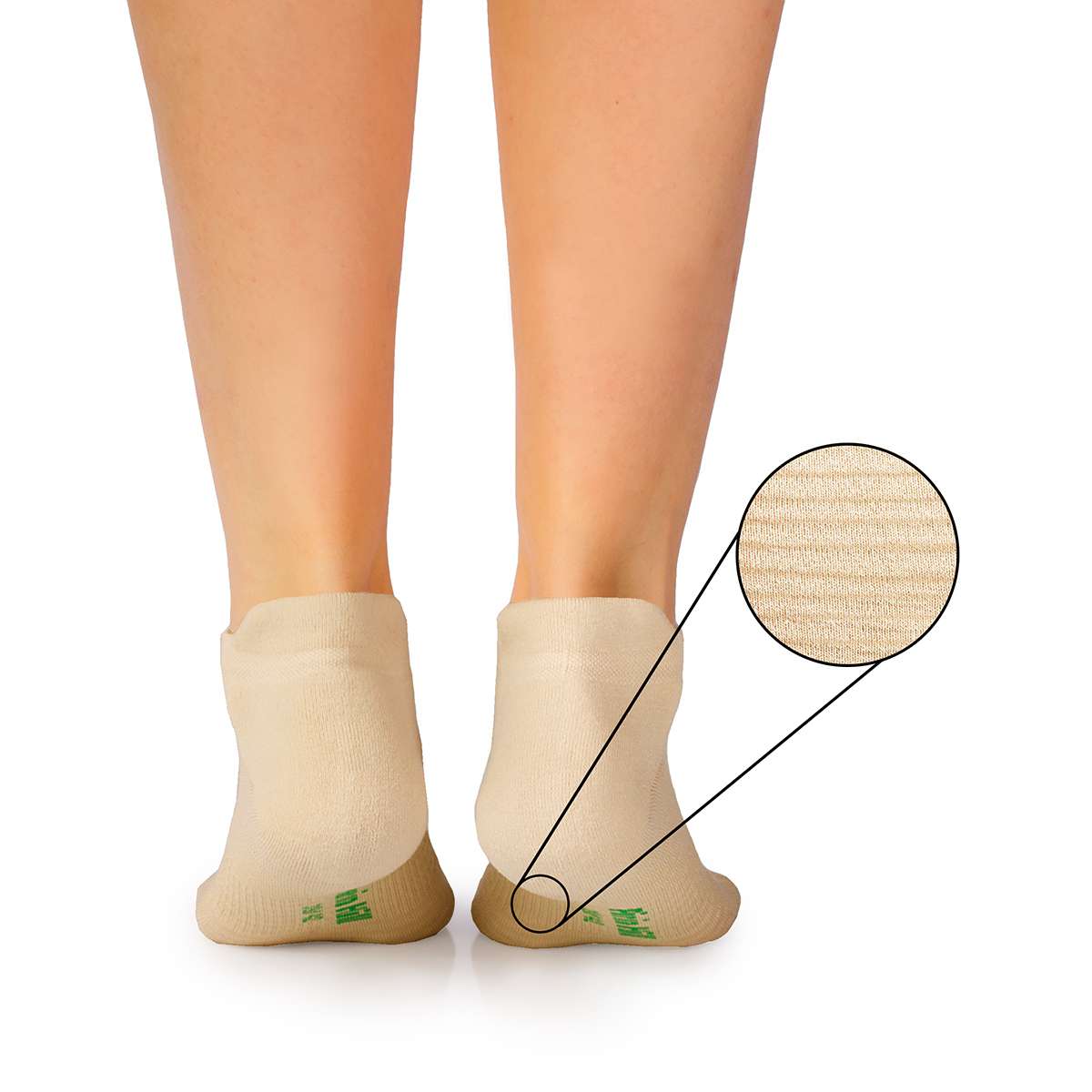 Active Day Pamučne Nazuvice Detelina i Bubamara - Bež