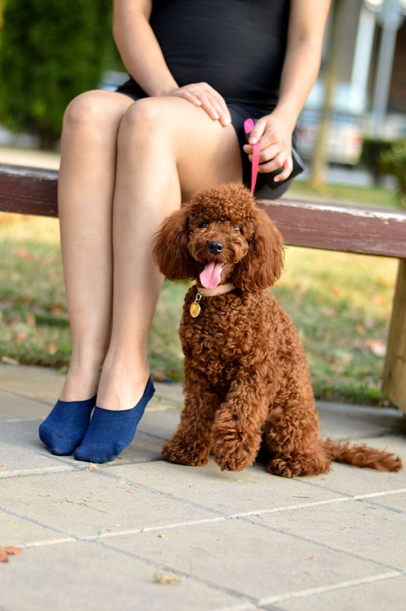 Nevidljive Lanene Čarape Tamnoplave