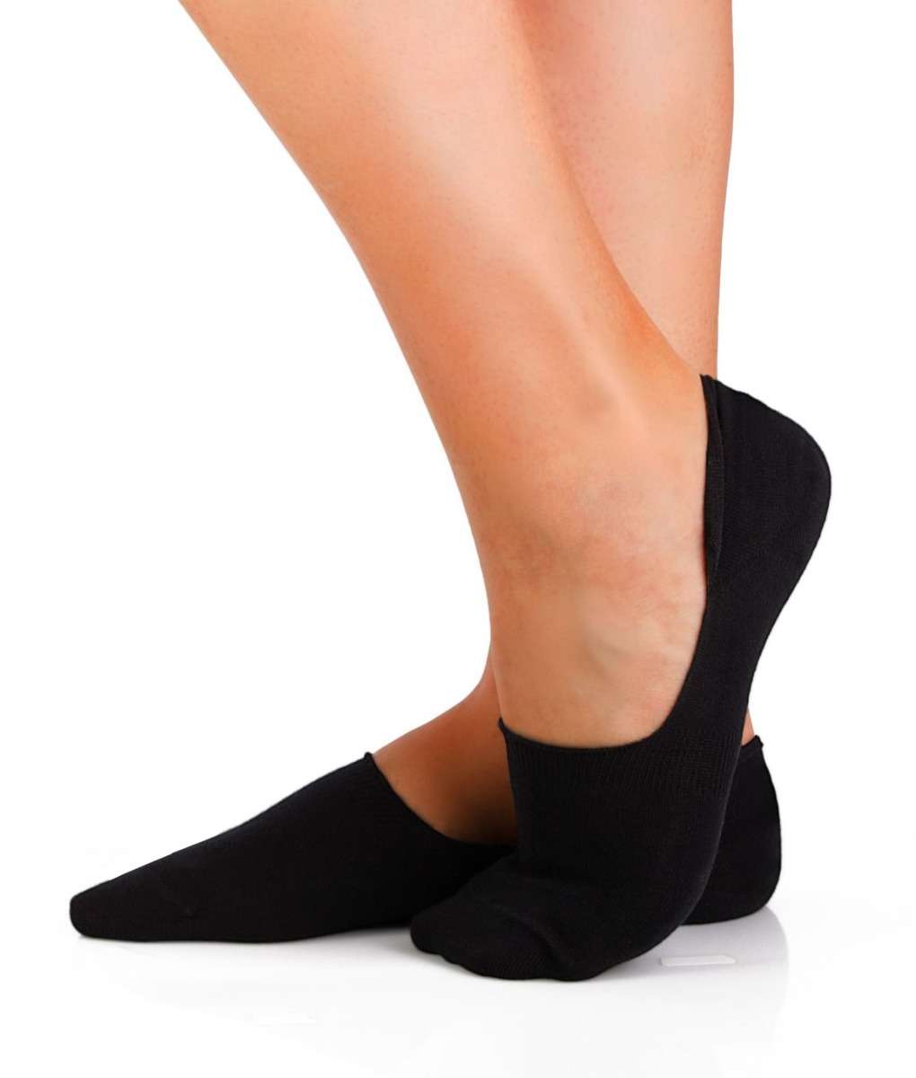 Nevidljive Pamučne Čarape Crne