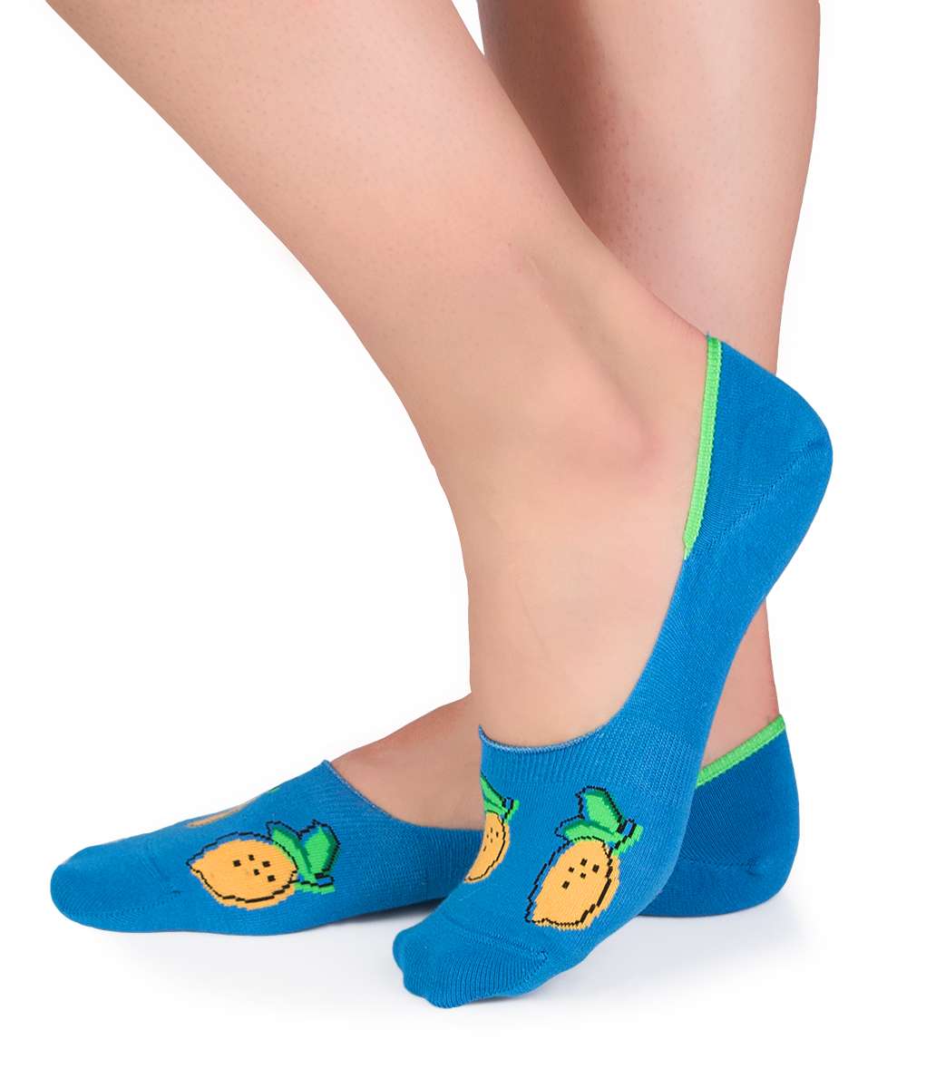 Nevidljive Pamučne Čarape Limon