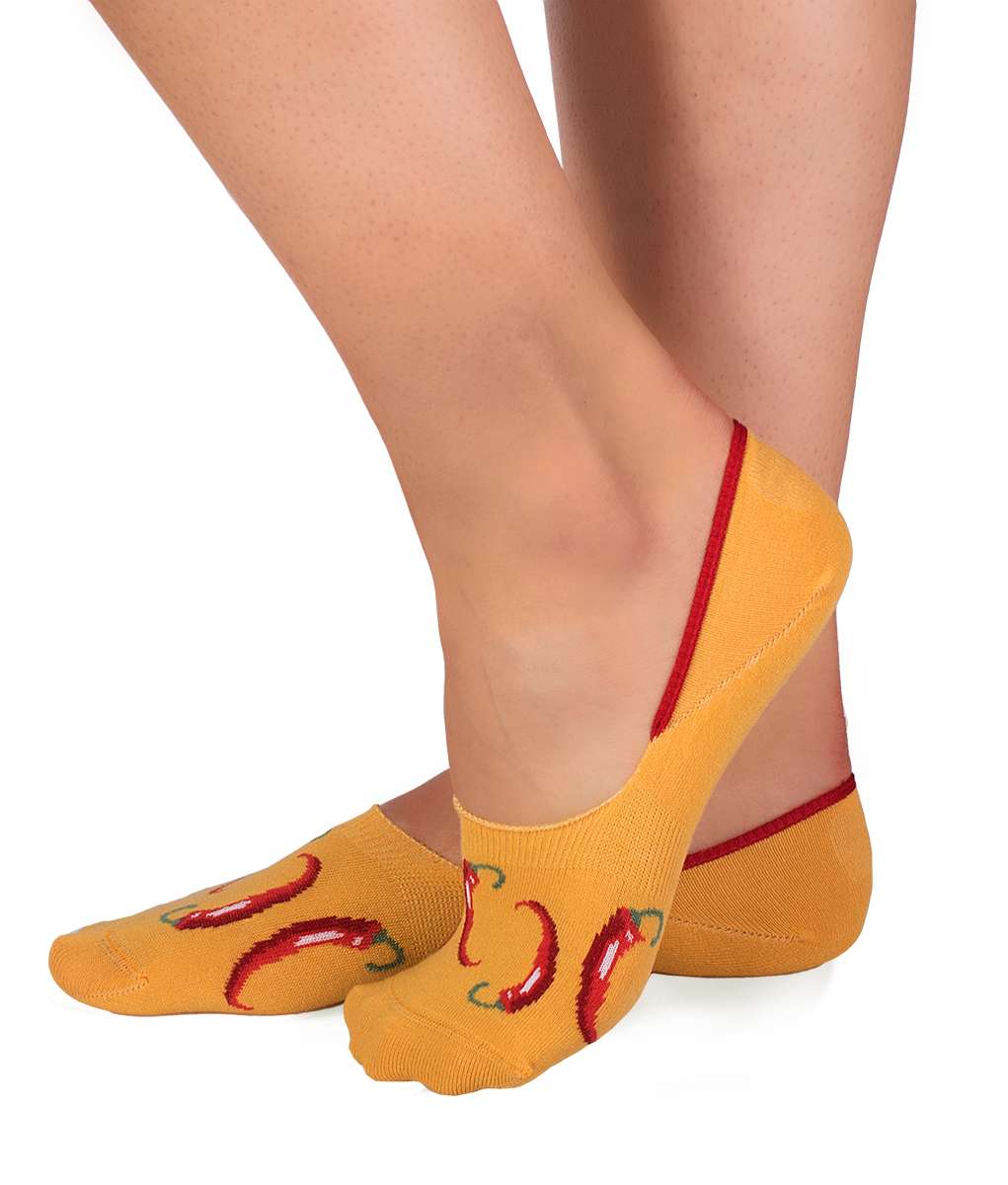 Nevidljive Pamučne Čarape Ljute Paprićice