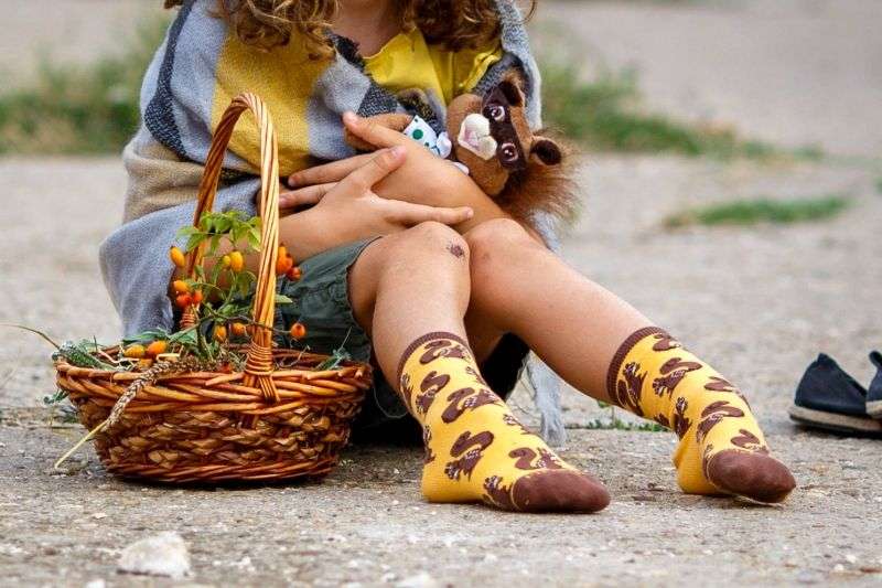 Pamučne Čarape Veverica