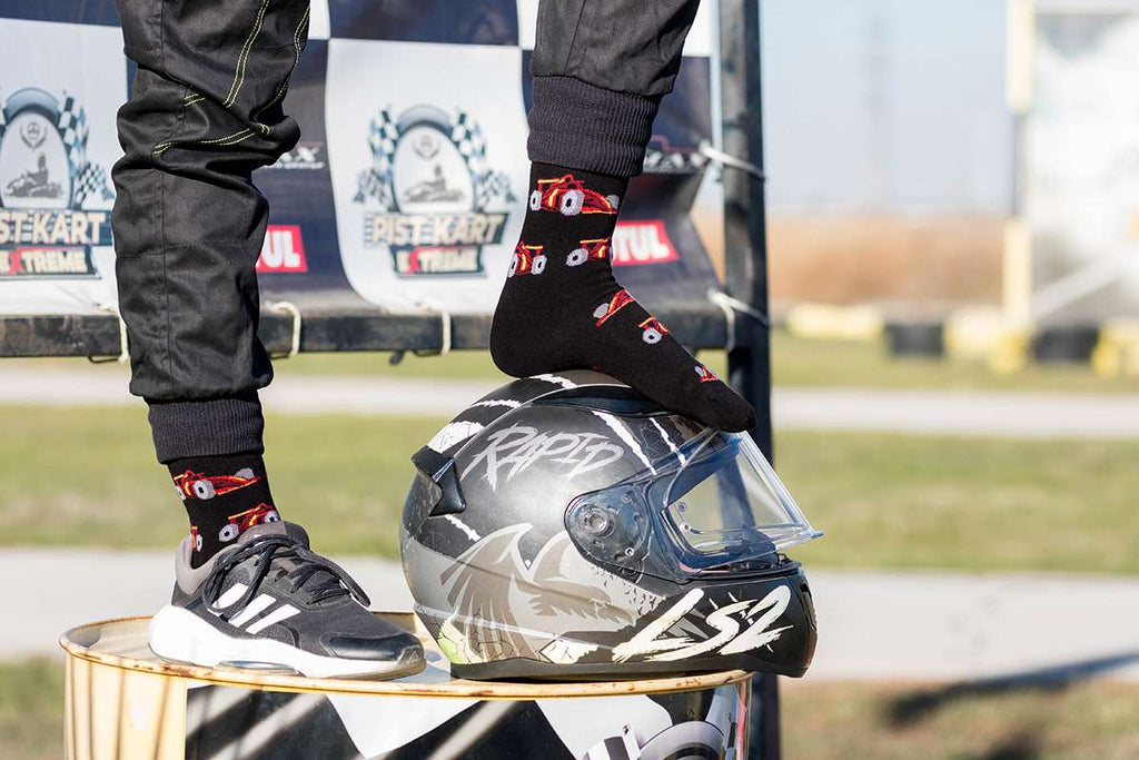 Pamučne Čarape Speed Bolid