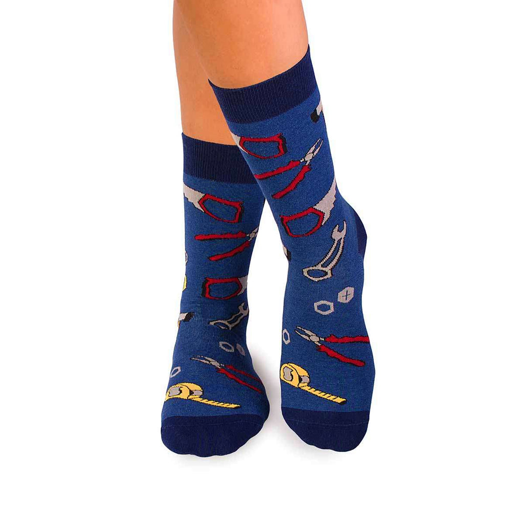 Pamučne Čarape Uradi Sam Plave