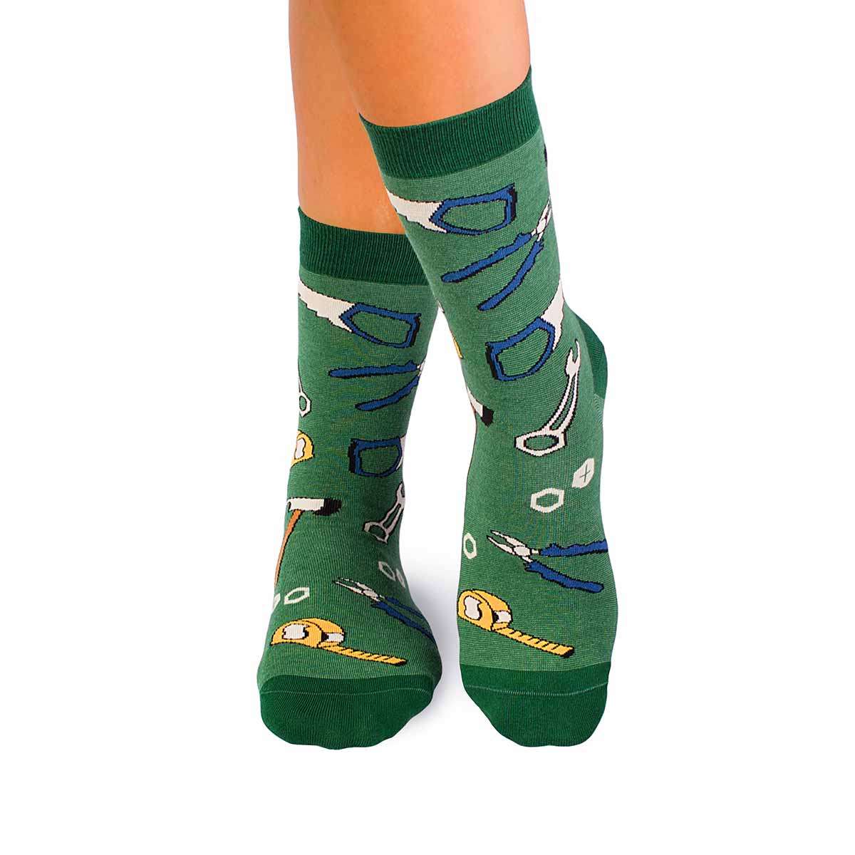 Pamučne Čarape Uradi Sam Zelene