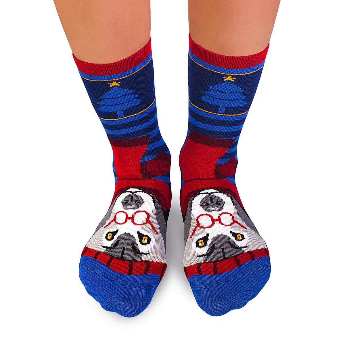 Comfort Feet Božićne Čarape Vuk